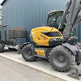 teleskoplader mit anhänger