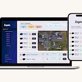 Abbildung der Zepta Software auf einem Bildschirm